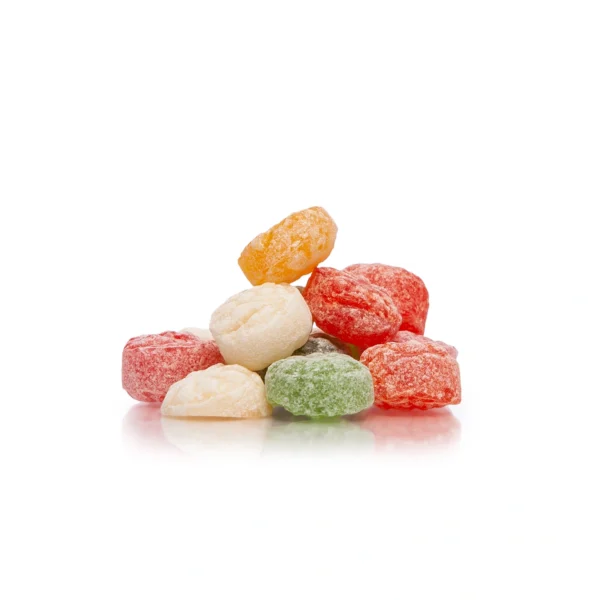 Assorted packaged drops - fruit flavor