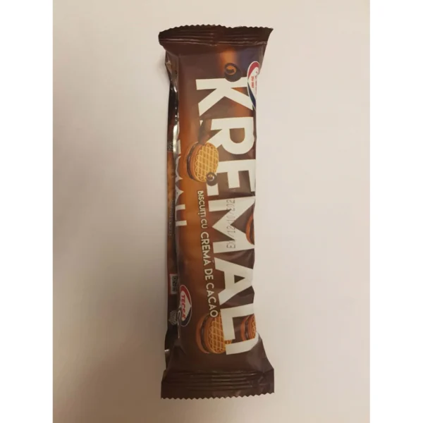 Kremali with cocoa-flavoured cream