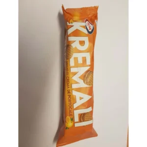 Kremali with orange-flavoured cream