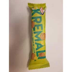 Kremali with lemon-flavoured cream