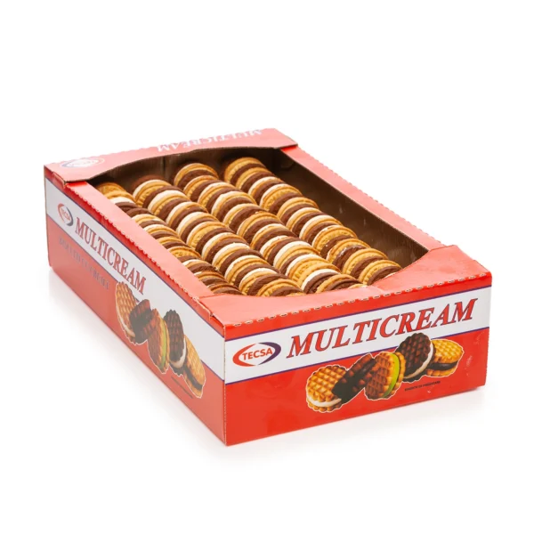 Multicrem cocoa with vanilla-flavoured cream