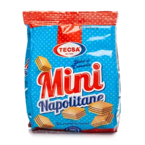 Napolitane Mini cu crema de cacao