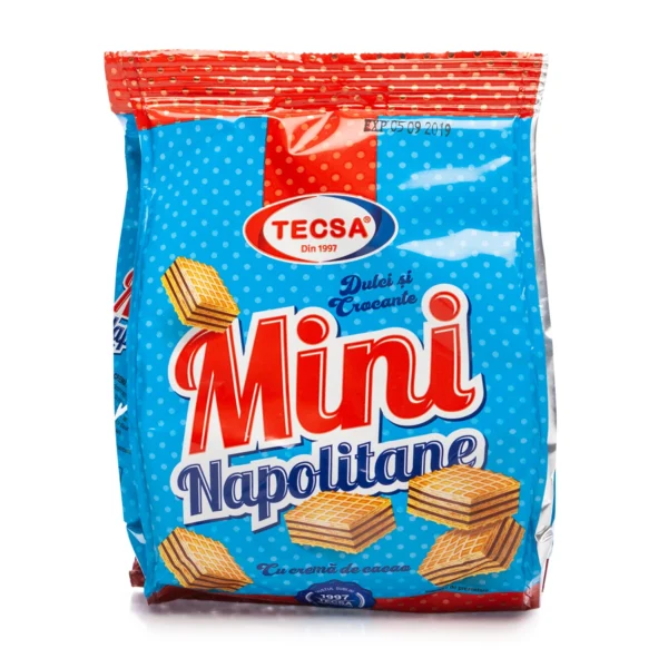 Wafers Mini with cocoa-flavoured cream