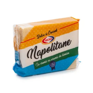 Napolitane cu crema aroma de lamaie