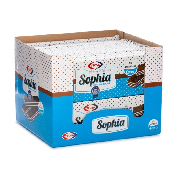 Sophia cocoa with coconut-flavoured cream