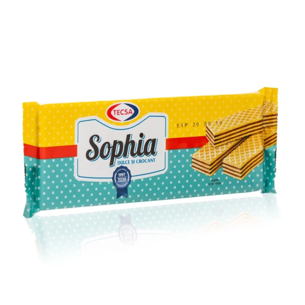 Sophia with cocoa-flavoured cream